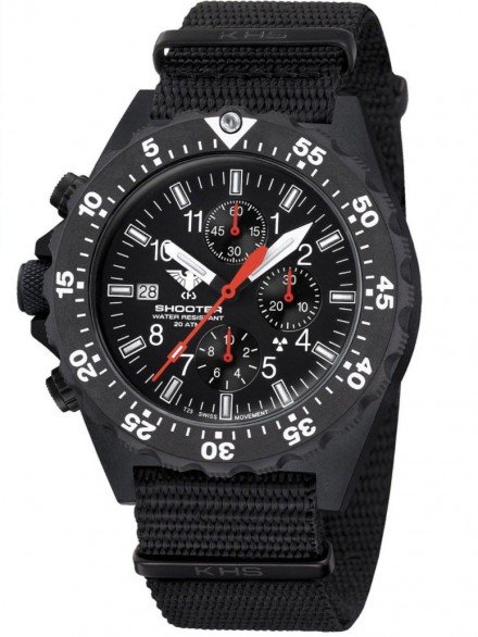 KHS.SH2CF.NB Men's Watch Shooter MKII Chronograph