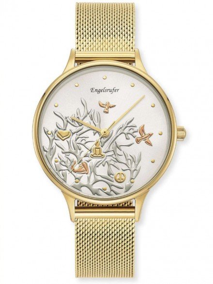 ERWA-TREE01-MG-MG Women's Wristwatch Tree of Life Three-Colour