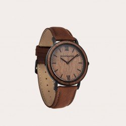 Brown Walnut Pecan - Minimal 40MM 